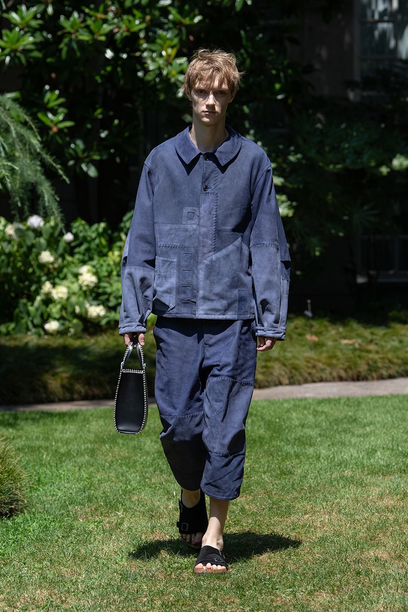 SHINYAKOZUKA Spring/Summer 2027 Collection Runway Show Milan Fashion Week Shinya Kozuka Collaborations Dickies Oofos Lee Kijima Takayuki Stephen Jones Tsuchiya Kaban