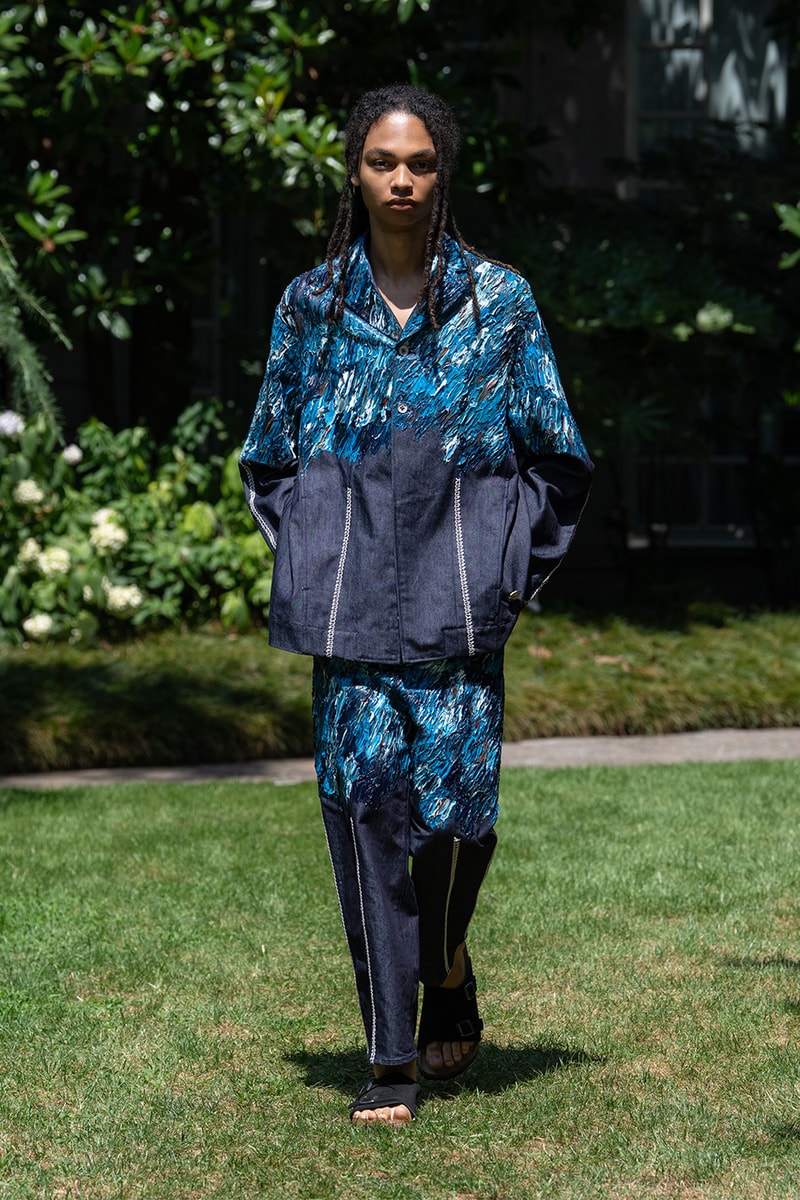 SHINYAKOZUKA Spring/Summer 2027 Collection Runway Show Milan Fashion Week Shinya Kozuka Collaborations Dickies Oofos Lee Kijima Takayuki Stephen Jones Tsuchiya Kaban