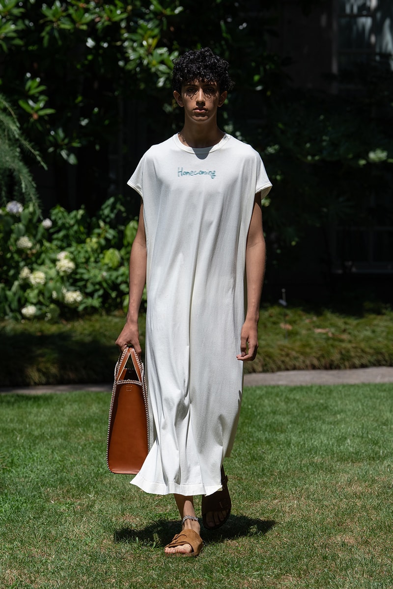 SHINYAKOZUKA Spring/Summer 2027 Collection Runway Show Milan Fashion Week Shinya Kozuka Collaborations Dickies Oofos Lee Kijima Takayuki Stephen Jones Tsuchiya Kaban