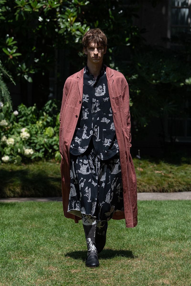 SHINYAKOZUKA Spring/Summer 2027 Collection Runway Show Milan Fashion Week Shinya Kozuka Collaborations Dickies Oofos Lee Kijima Takayuki Stephen Jones Tsuchiya Kaban