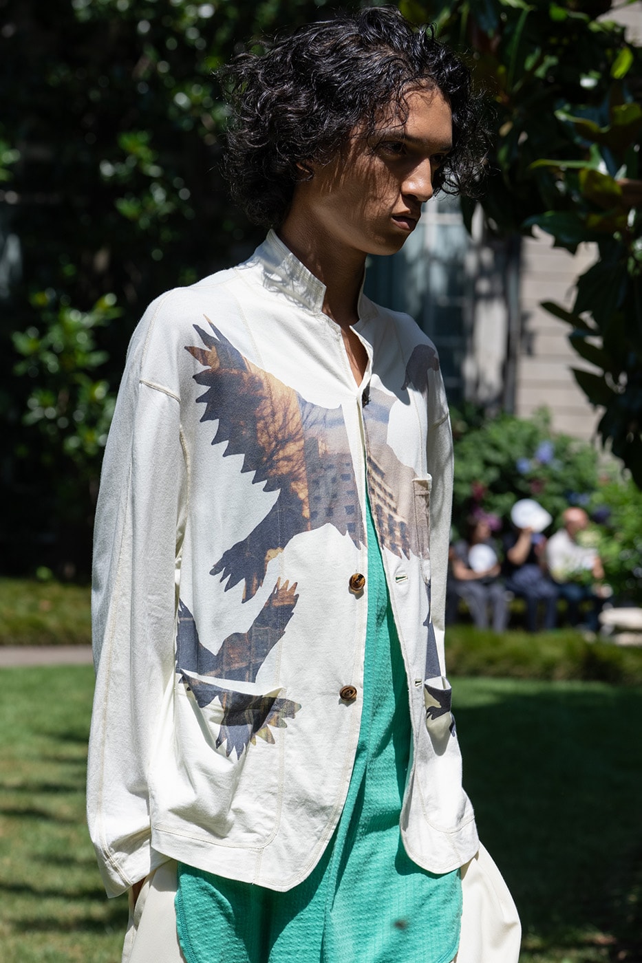 SHINYAKOZUKA Spring/Summer 2027 Collection Runway Show Milan Fashion Week Shinya Kozuka Collaborations Dickies Oofos Lee Kijima Takayuki Stephen Jones Tsuchiya Kaban