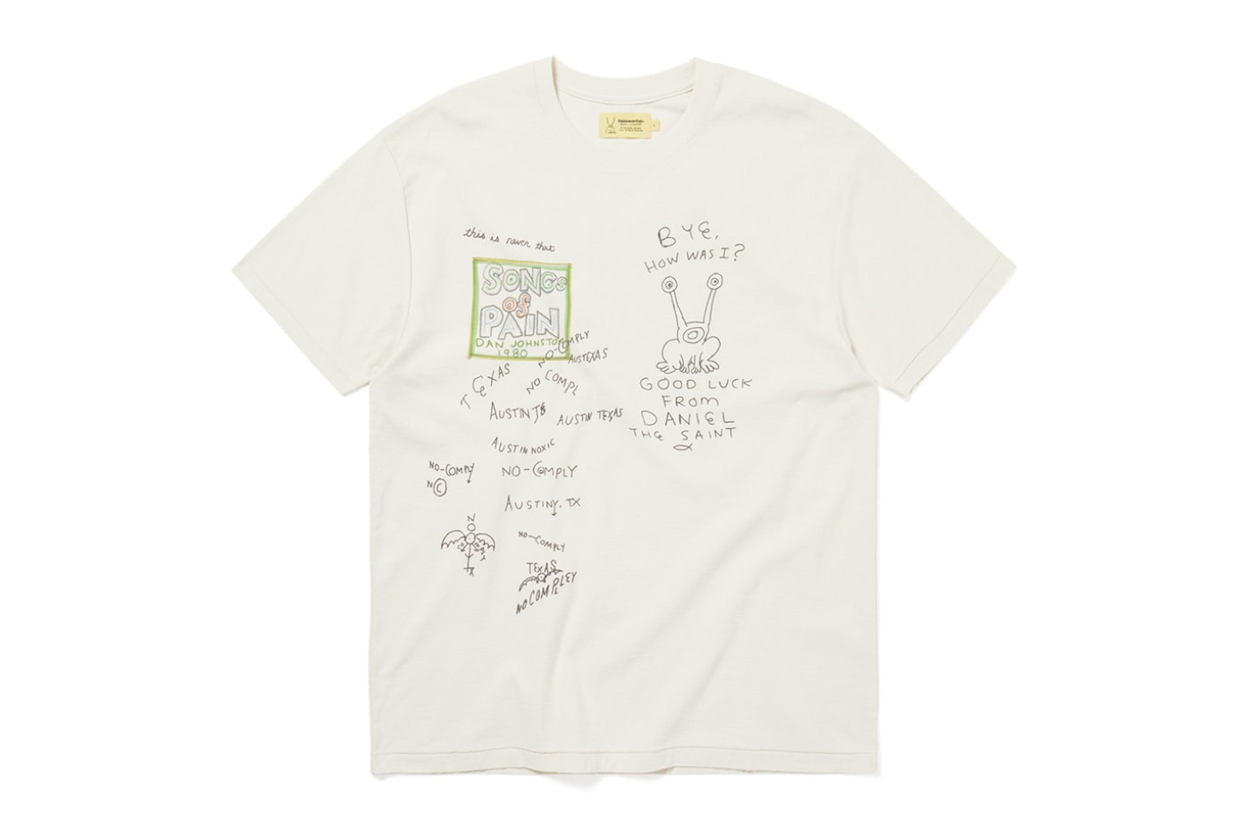 Daniel Johnston thisisneverthat 2026 Collaboration collection Release Info