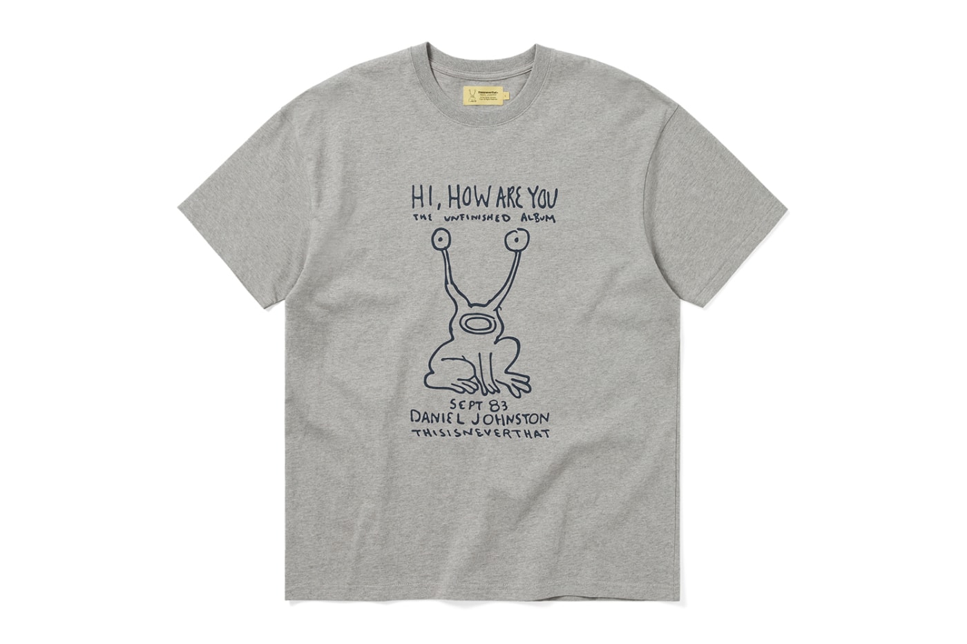 Daniel Johnston thisisneverthat 2026 Collaboration collection Release Info