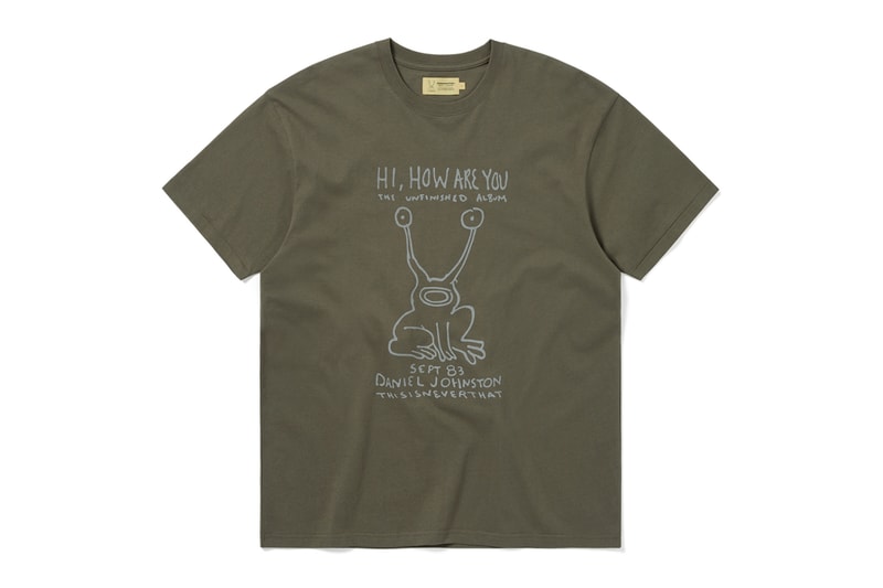Daniel Johnston thisisneverthat 2026 Collaboration collection Release Info