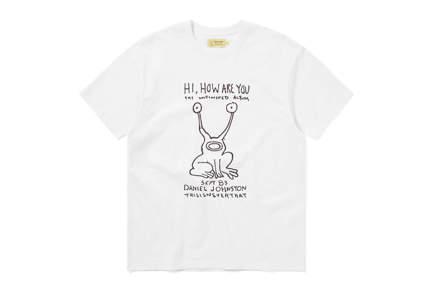 Daniel Johnston thisisneverthat 2026 Collaboration collection Release Info