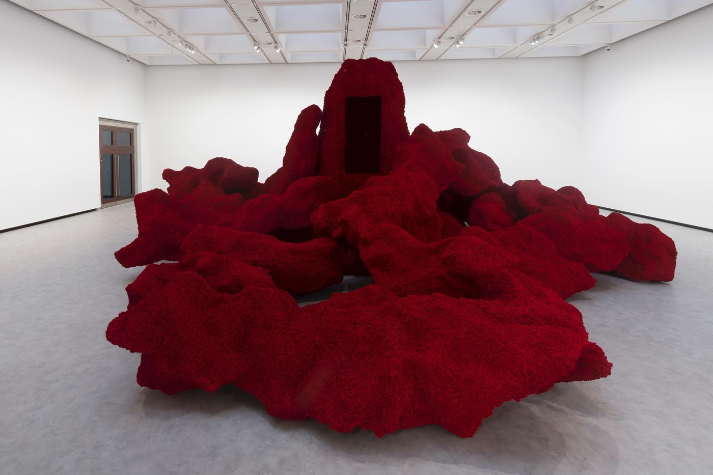 Anish Kapoor visceral red paintings and sculptures at Hayward Gallery London 2026