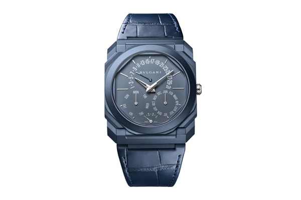 BVLGARI Octo Finissimo Perpetual Calendar 104262 Movement BLue PVD Info