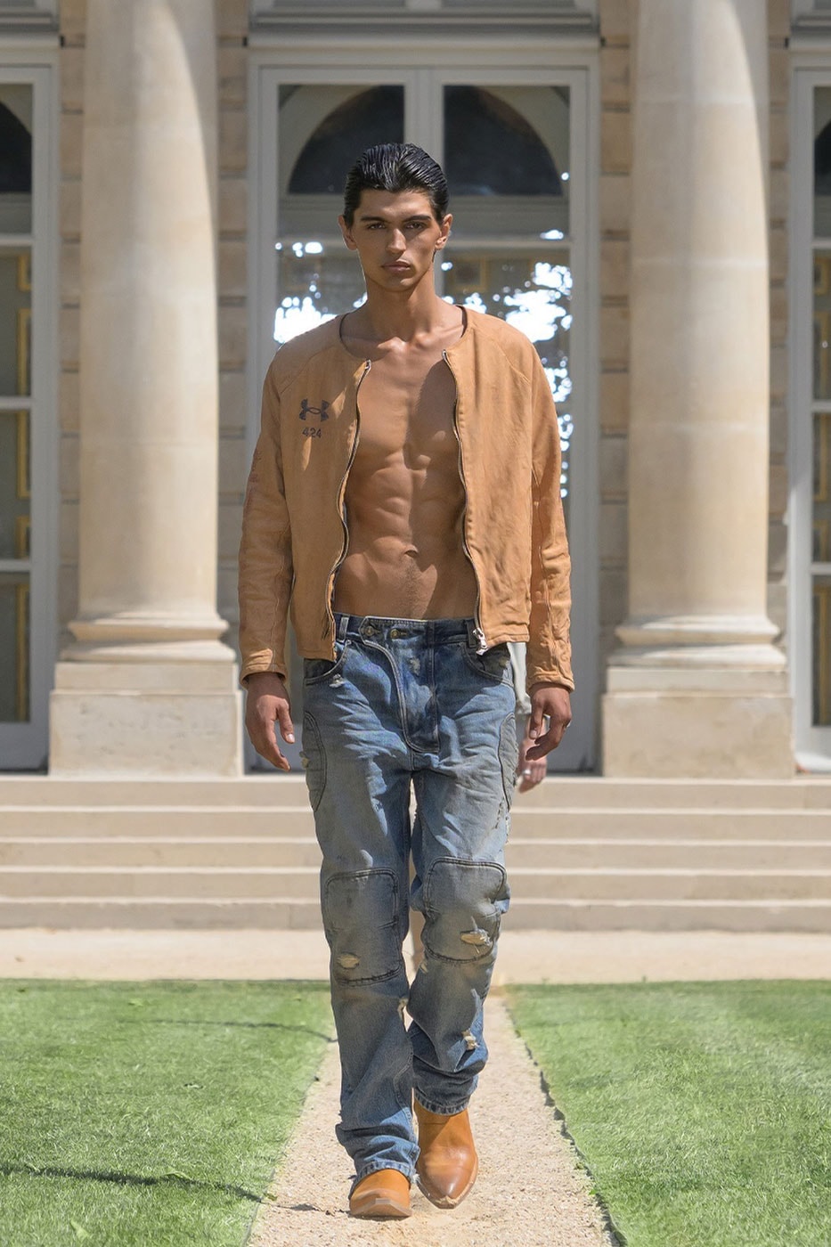 Guillermo Andrade 424 SS27 Paris Fashion Week Runway Collection clavicular under armour controversy collaboration