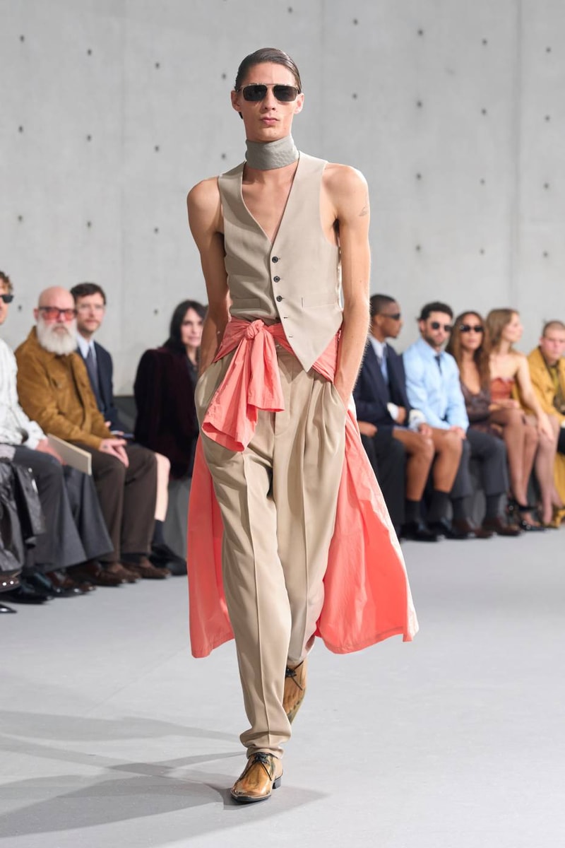 Saint Laurent Summer 2027 Menswear Runway Collection Anthony Vaccarello Paris Fashion Week Fujiko Nakaya