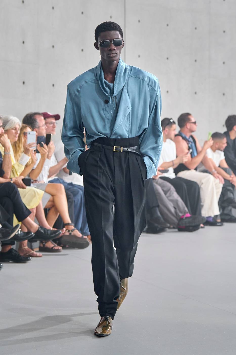 Saint Laurent Summer 2027 Menswear Runway Collection Anthony Vaccarello Paris Fashion Week Fujiko Nakaya