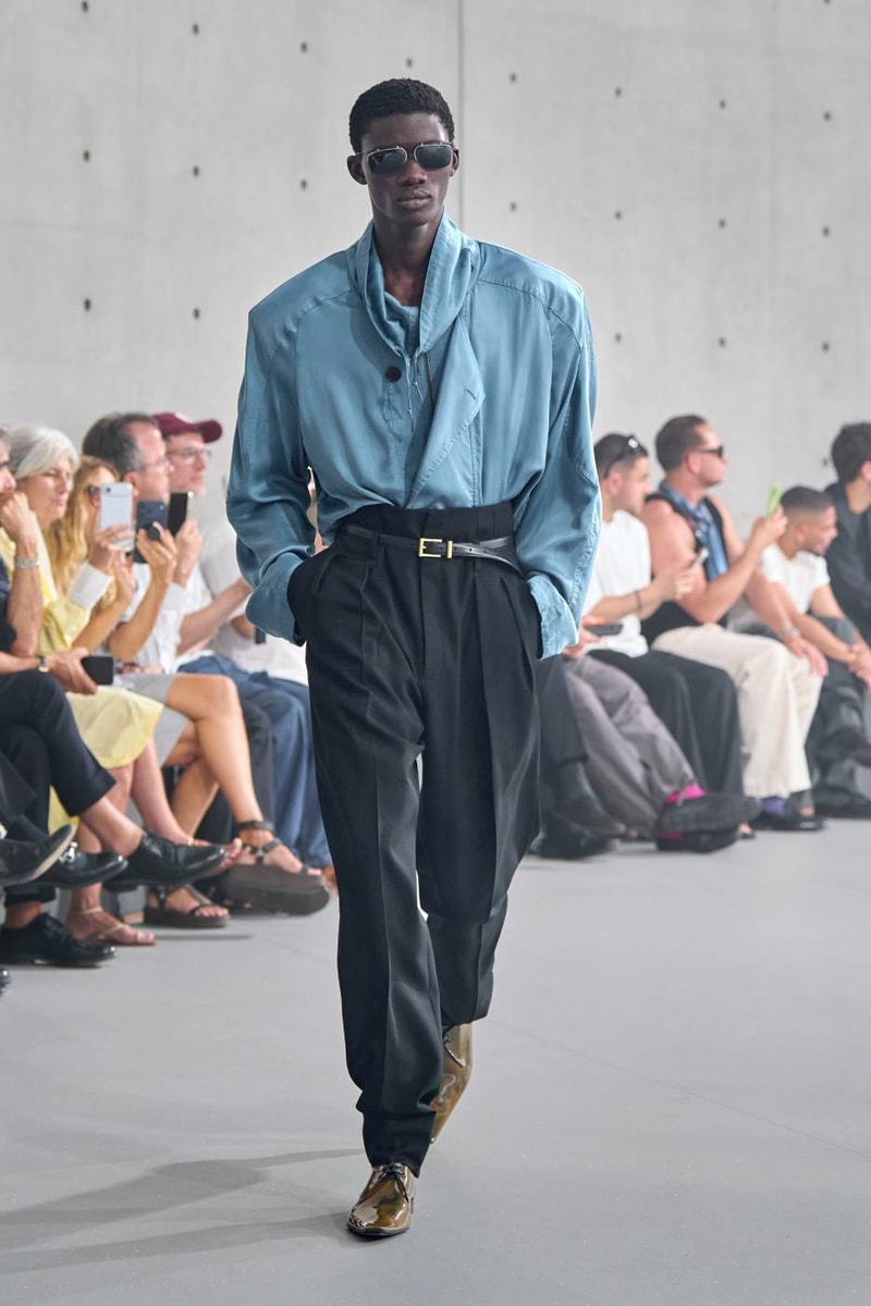Saint Laurent Summer 2027 Menswear Runway Collection Anthony Vaccarello Paris Fashion Week Fujiko Nakaya
