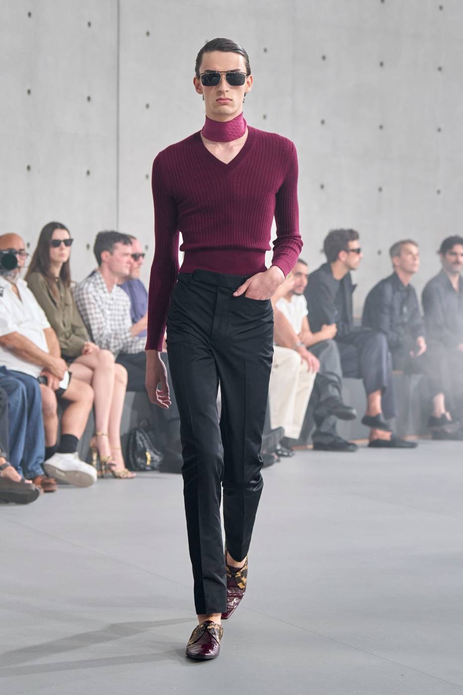 Saint Laurent Summer 2027 Menswear Runway Collection Anthony Vaccarello Paris Fashion Week Fujiko Nakaya