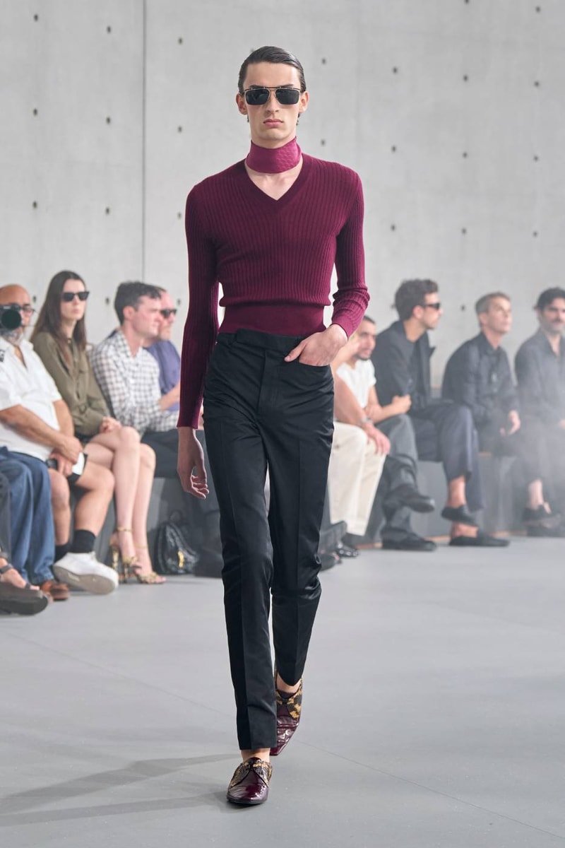 Saint Laurent Summer 2027 Menswear Runway Collection Anthony Vaccarello Paris Fashion Week Fujiko Nakaya