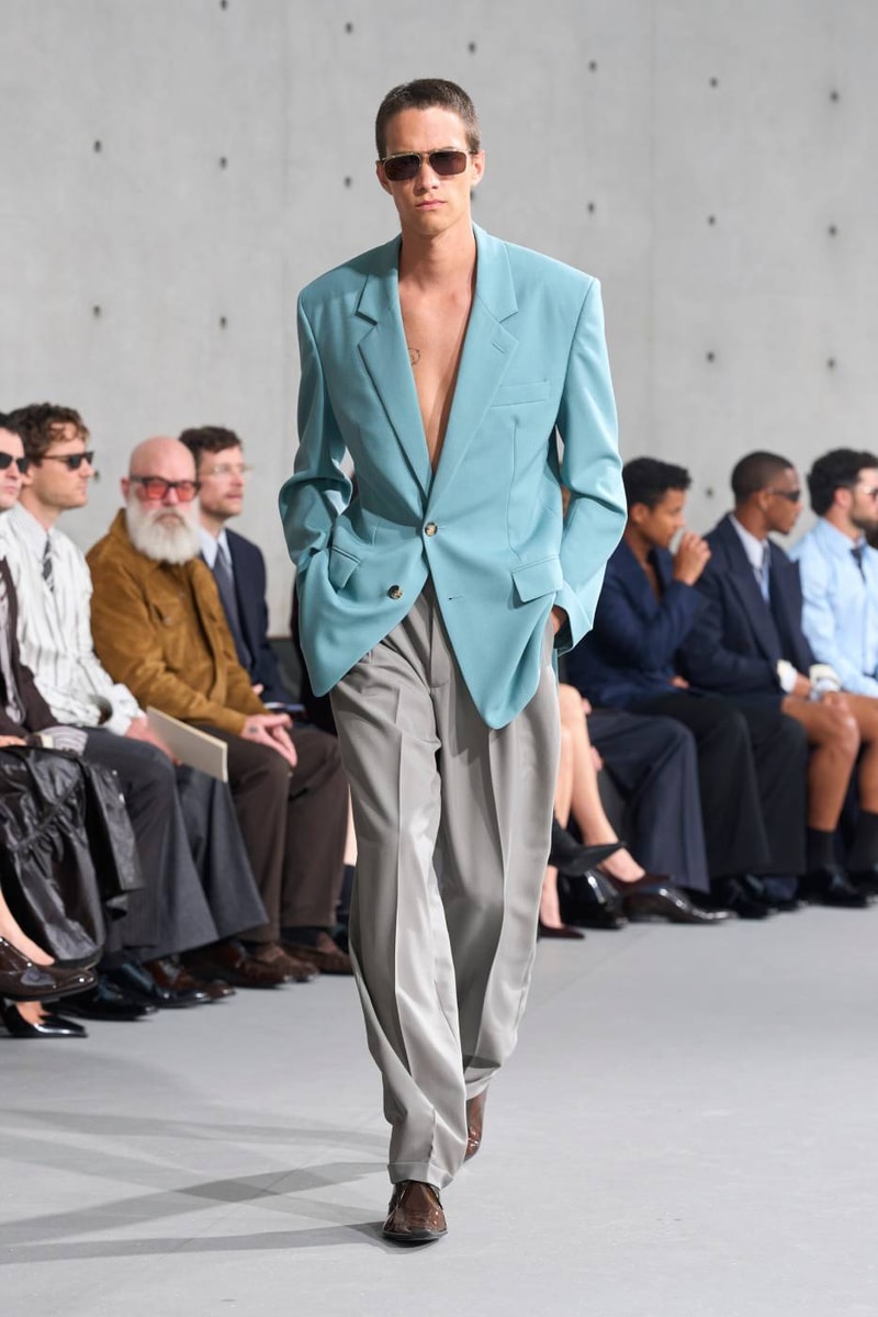Saint Laurent Summer 2027 Menswear Runway Collection Anthony Vaccarello Paris Fashion Week Fujiko Nakaya