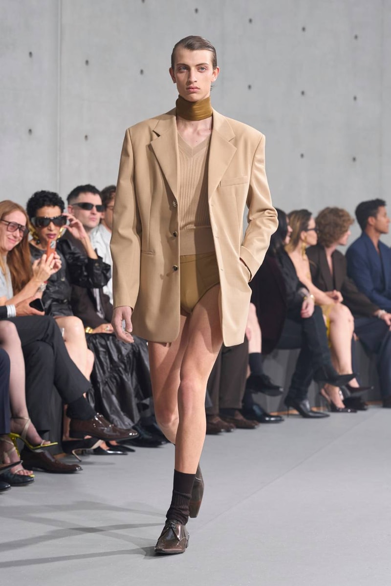 Saint Laurent Summer 2027 Menswear Runway Collection Anthony Vaccarello Paris Fashion Week Fujiko Nakaya