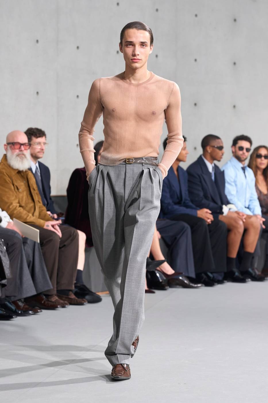 Saint Laurent Summer 2027 Menswear Runway Collection Anthony Vaccarello Paris Fashion Week Fujiko Nakaya