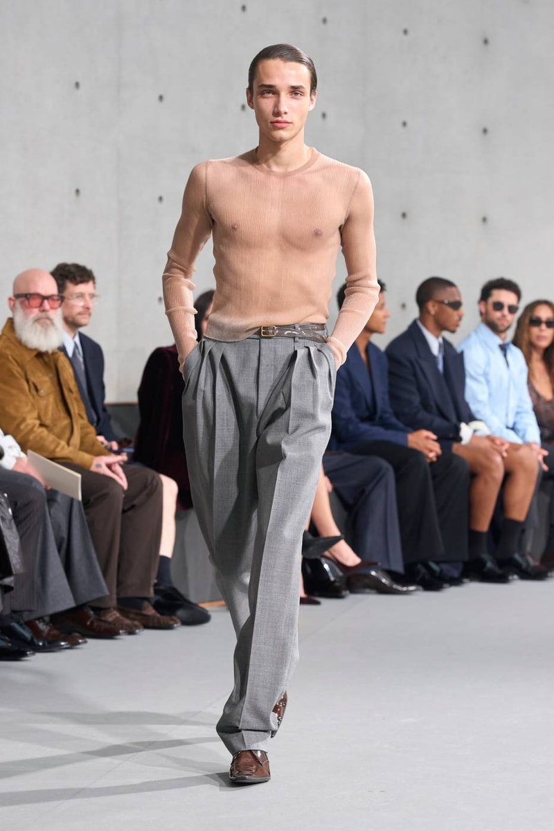 Saint Laurent Summer 2027 Menswear Runway Collection Anthony Vaccarello Paris Fashion Week Fujiko Nakaya