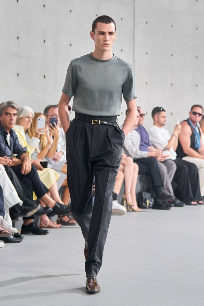 Saint Laurent Summer 2027 Menswear Runway Collection Anthony Vaccarello Paris Fashion Week Fujiko Nakaya
