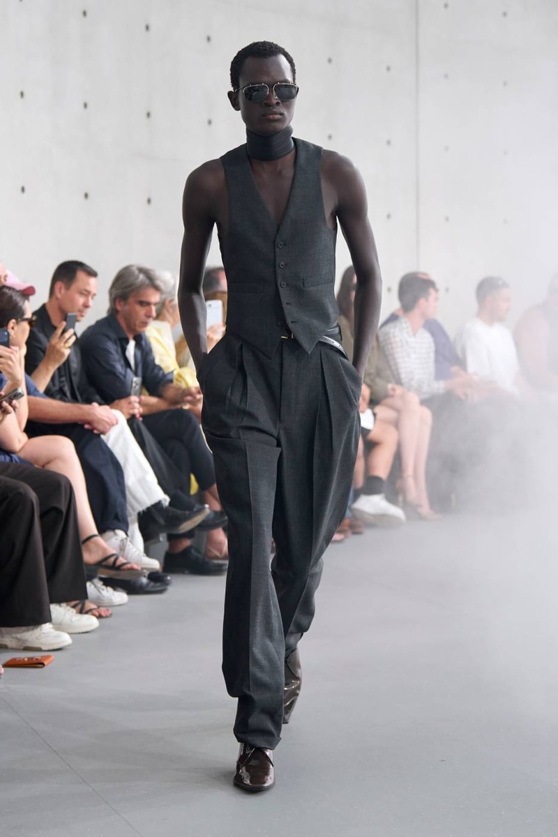 Saint Laurent Summer 2027 Menswear Runway Collection Anthony Vaccarello Paris Fashion Week Fujiko Nakaya