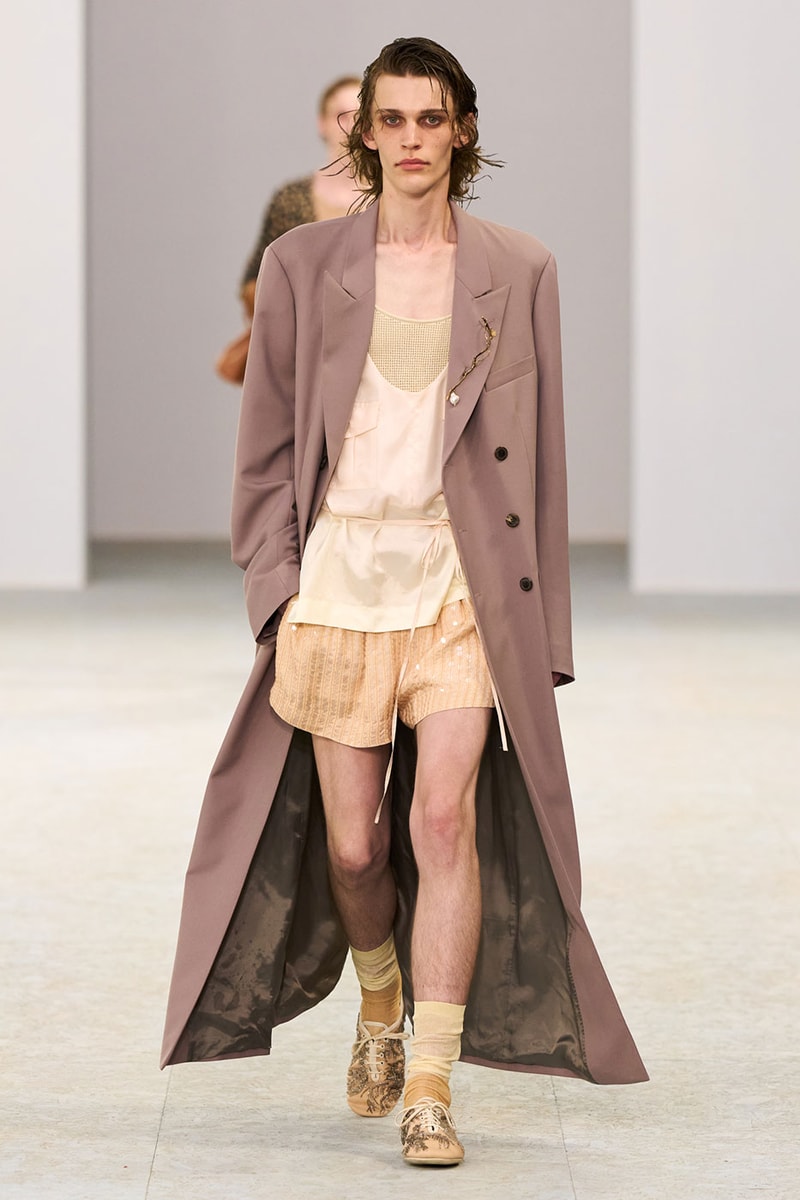 Dries Van Noten SS27 Paris Fashion Week Runway Collection Julian Klausner Dries Van Noten Men’s SS27 Embraces the Sensual, Dreamlike Fluidity of Nature