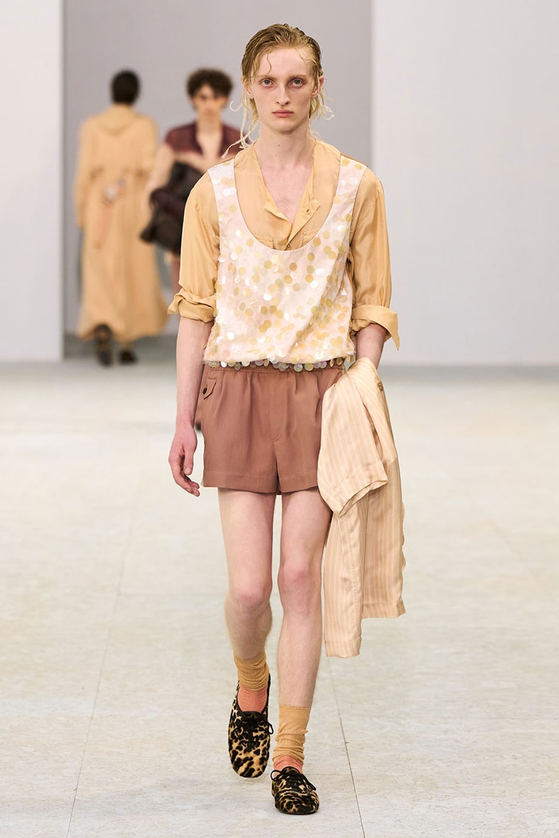 Dries Van Noten SS27 Paris Fashion Week Runway Collection Julian Klausner Dries Van Noten Men’s SS27 Embraces the Sensual, Dreamlike Fluidity of Nature