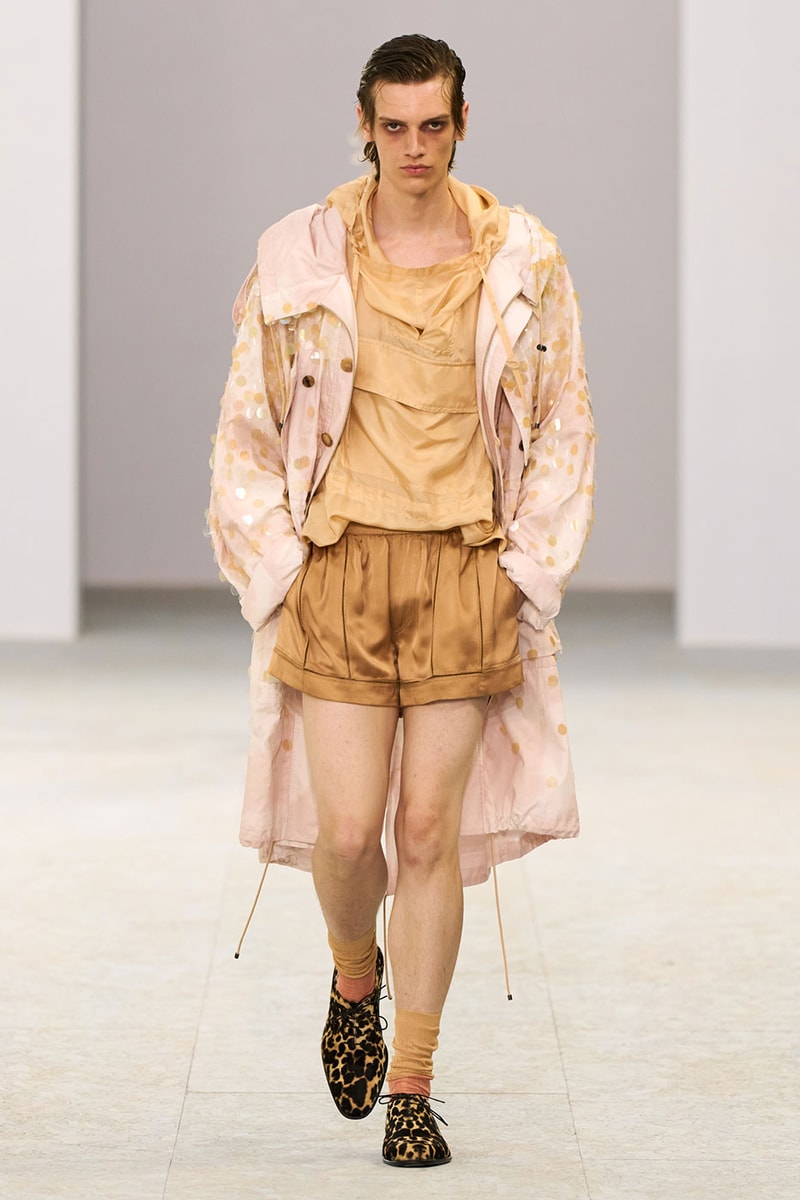 Dries Van Noten SS27 Paris Fashion Week Runway Collection Julian Klausner Dries Van Noten Men’s SS27 Embraces the Sensual, Dreamlike Fluidity of Nature