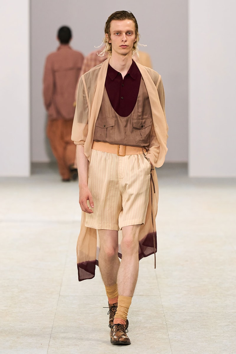 Dries Van Noten SS27 Paris Fashion Week Runway Collection Julian Klausner Dries Van Noten Men’s SS27 Embraces the Sensual, Dreamlike Fluidity of Nature