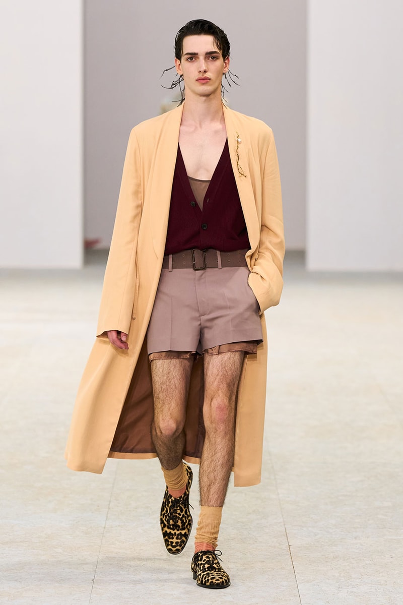 Dries Van Noten SS27 Paris Fashion Week Runway Collection Julian Klausner Dries Van Noten Men’s SS27 Embraces the Sensual, Dreamlike Fluidity of Nature