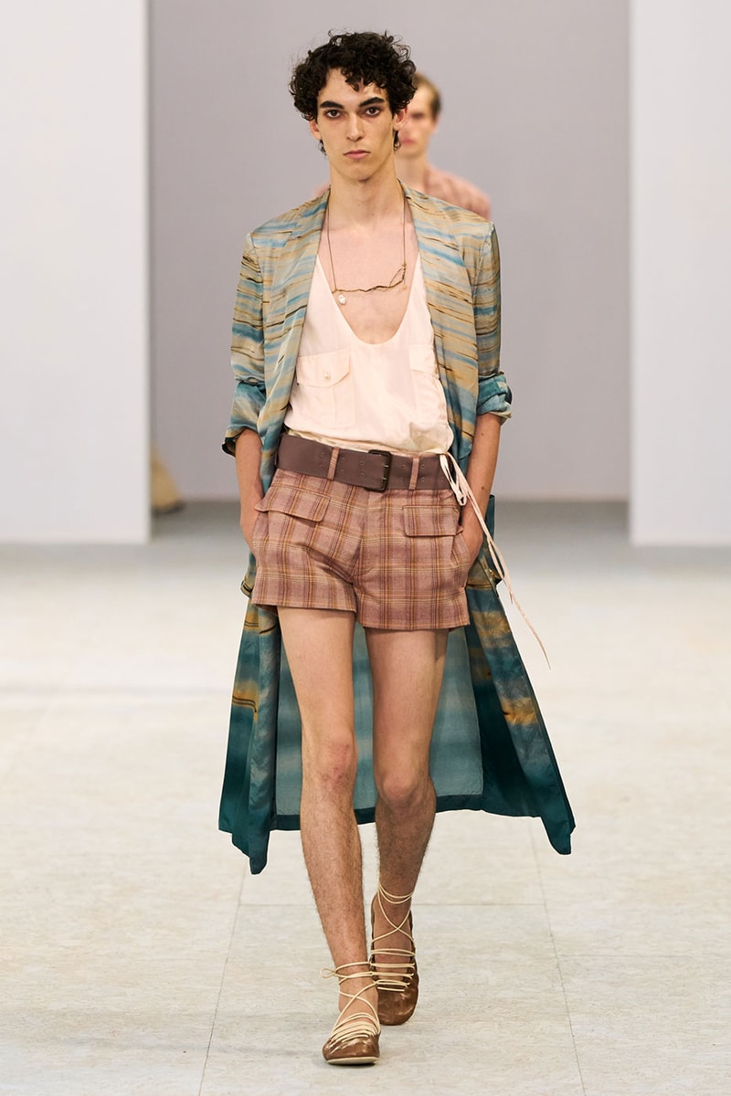 Dries Van Noten SS27 Paris Fashion Week Runway Collection Julian Klausner Dries Van Noten Men’s SS27 Embraces the Sensual, Dreamlike Fluidity of Nature