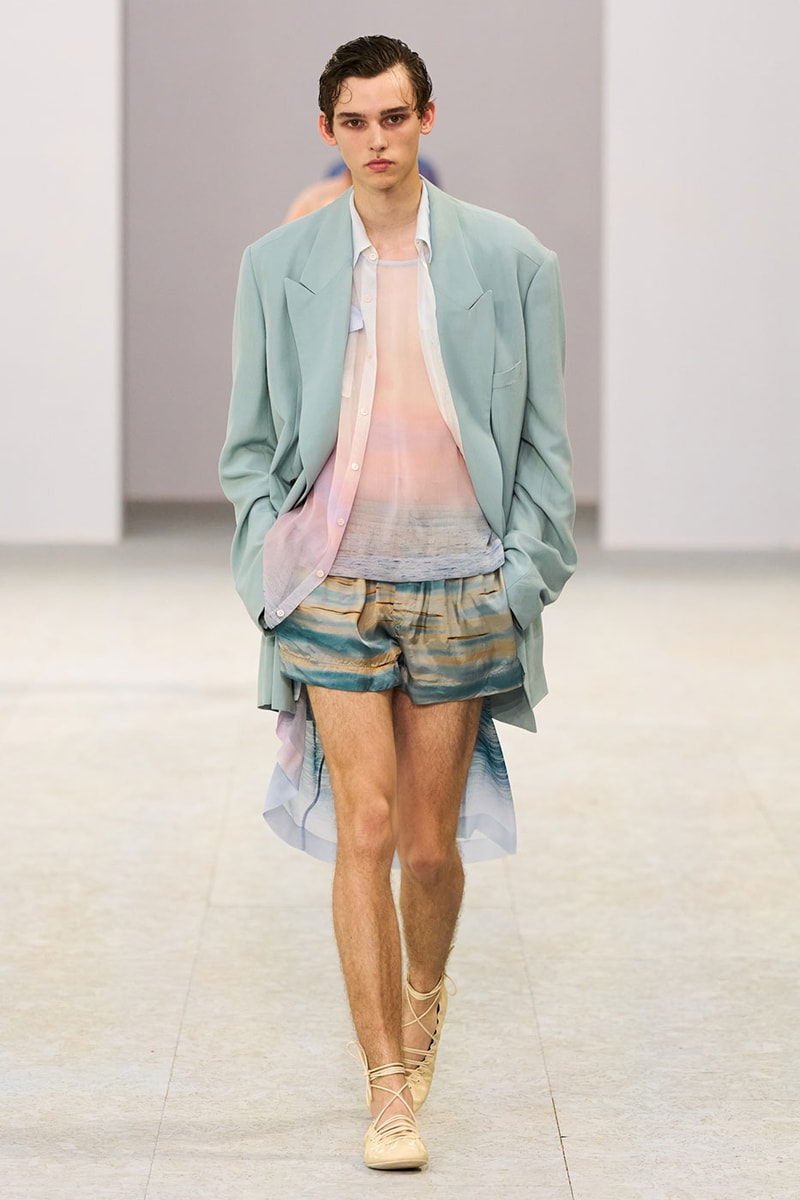 Dries Van Noten SS27 Paris Fashion Week Runway Collection Julian Klausner Dries Van Noten Men’s SS27 Embraces the Sensual, Dreamlike Fluidity of Nature