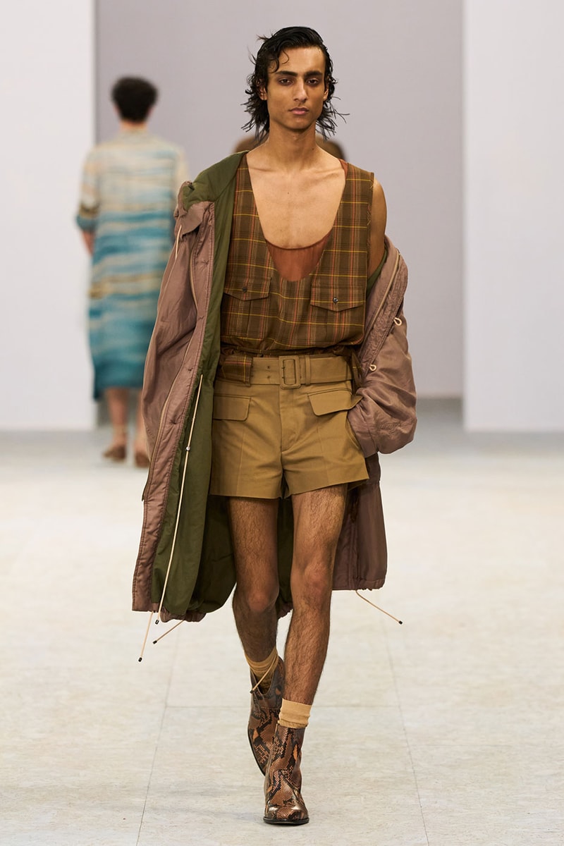 Dries Van Noten SS27 Paris Fashion Week Runway Collection Julian Klausner Dries Van Noten Men’s SS27 Embraces the Sensual, Dreamlike Fluidity of Nature