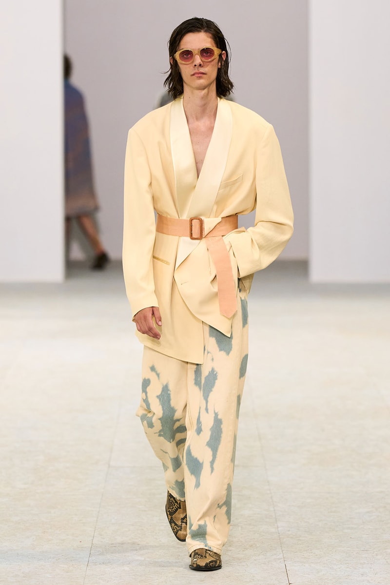 Dries Van Noten SS27 Paris Fashion Week Runway Collection Julian Klausner Dries Van Noten Men’s SS27 Embraces the Sensual, Dreamlike Fluidity of Nature