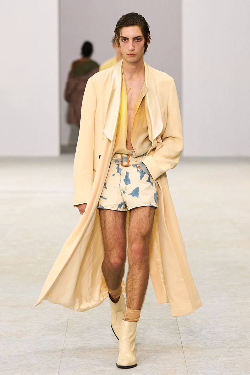 Dries Van Noten SS27 Paris Fashion Week Runway Collection Julian Klausner Dries Van Noten Men’s SS27 Embraces the Sensual, Dreamlike Fluidity of Nature