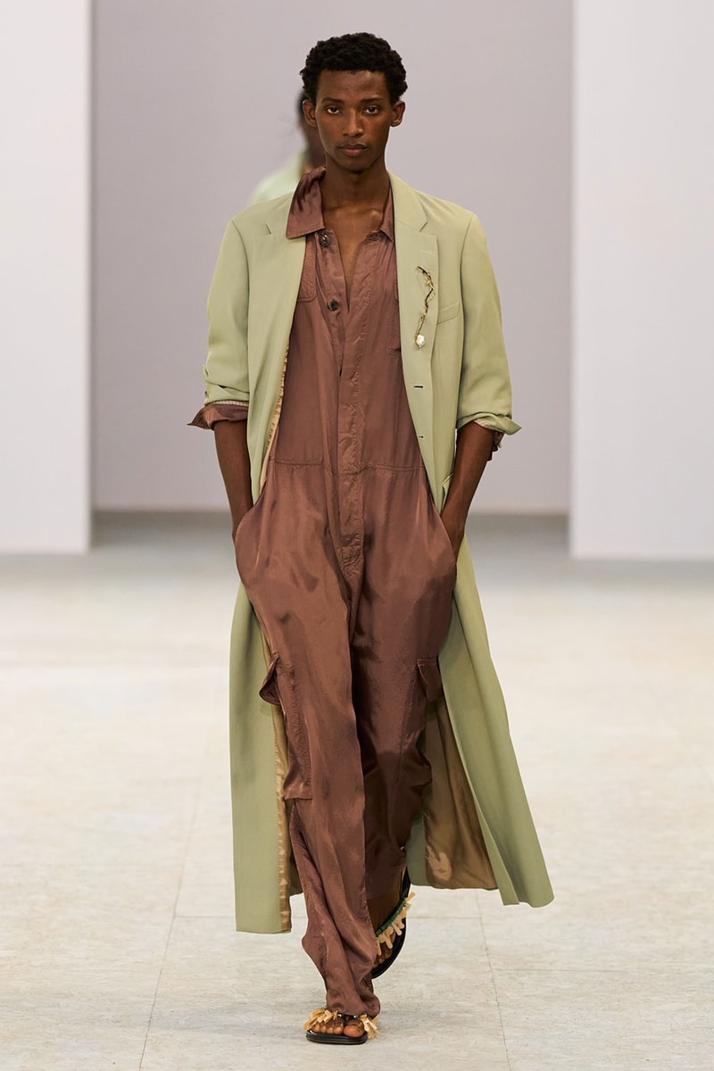 Dries Van Noten SS27 Paris Fashion Week Runway Collection Julian Klausner Dries Van Noten Men’s SS27 Embraces the Sensual, Dreamlike Fluidity of Nature