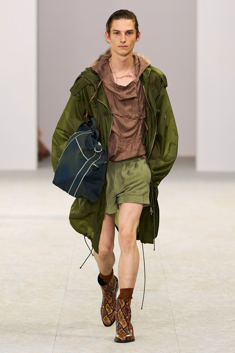 Dries Van Noten SS27 Paris Fashion Week Runway Collection Julian Klausner Dries Van Noten Men’s SS27 Embraces the Sensual, Dreamlike Fluidity of Nature
