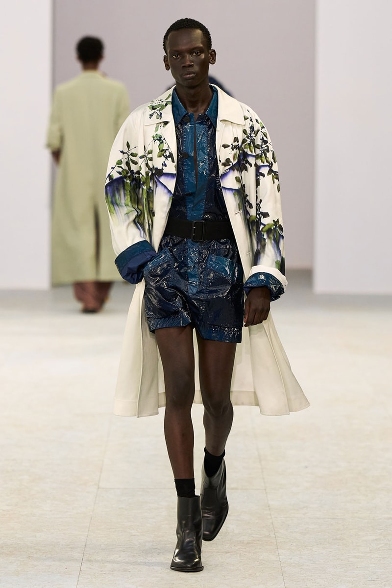 Dries Van Noten SS27 Paris Fashion Week Runway Collection Julian Klausner Dries Van Noten Men’s SS27 Embraces the Sensual, Dreamlike Fluidity of Nature