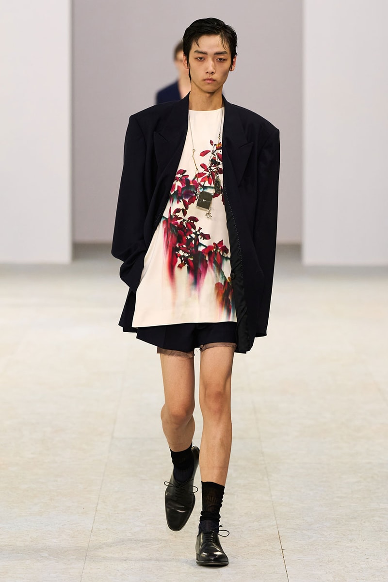 Dries Van Noten SS27 Paris Fashion Week Runway Collection Julian Klausner Dries Van Noten Men’s SS27 Embraces the Sensual, Dreamlike Fluidity of Nature