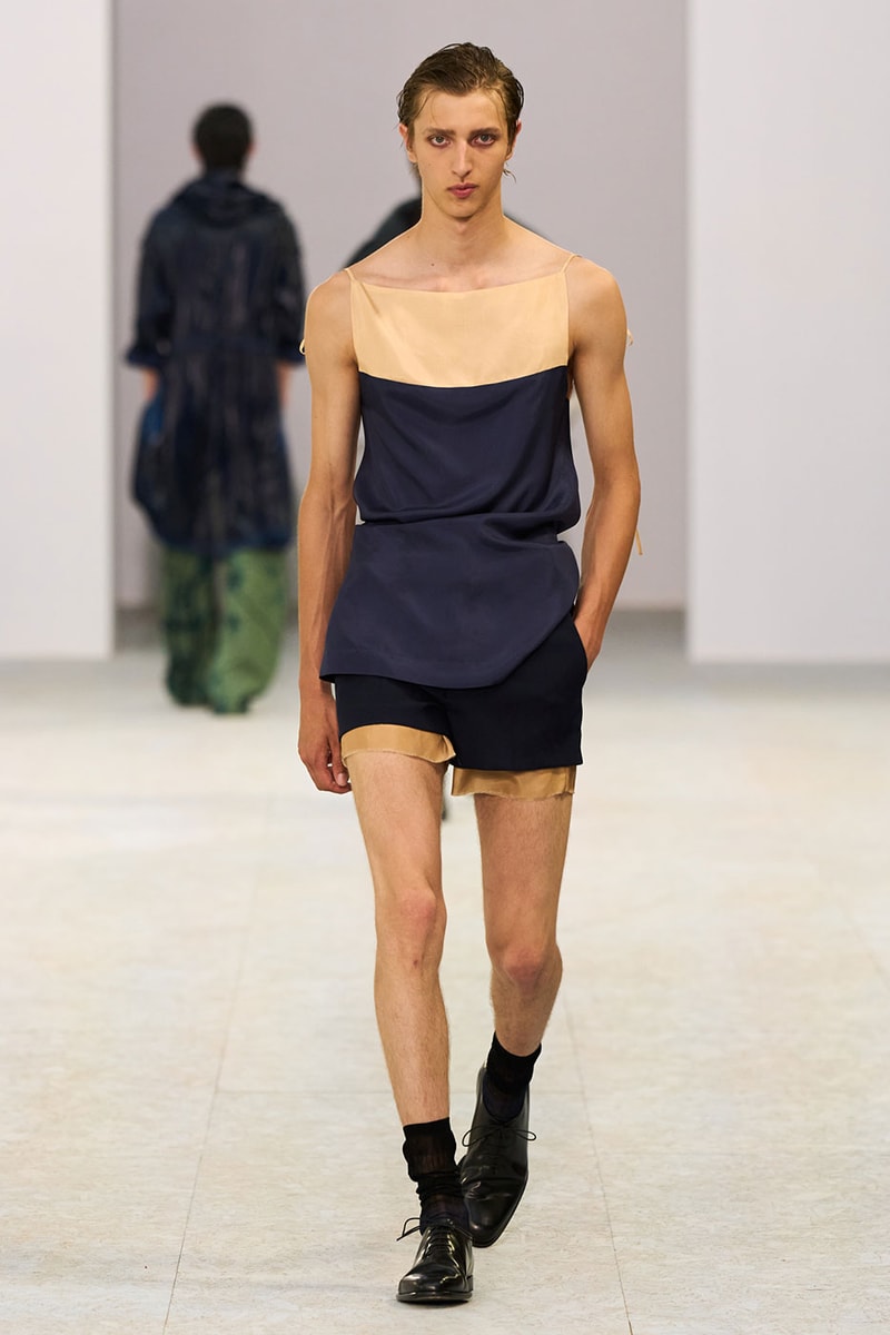Dries Van Noten SS27 Paris Fashion Week Runway Collection Julian Klausner Dries Van Noten Men’s SS27 Embraces the Sensual, Dreamlike Fluidity of Nature