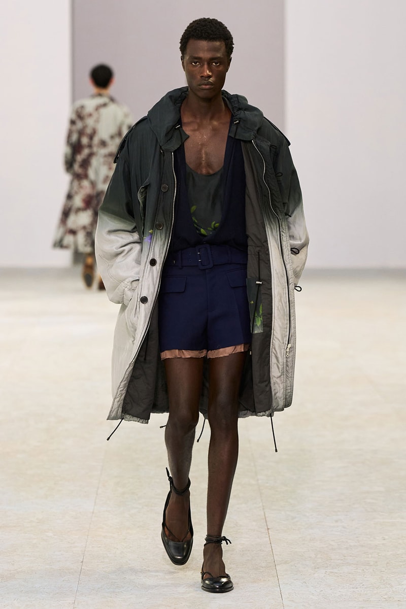 Dries Van Noten SS27 Paris Fashion Week Runway Collection Julian Klausner Dries Van Noten Men’s SS27 Embraces the Sensual, Dreamlike Fluidity of Nature