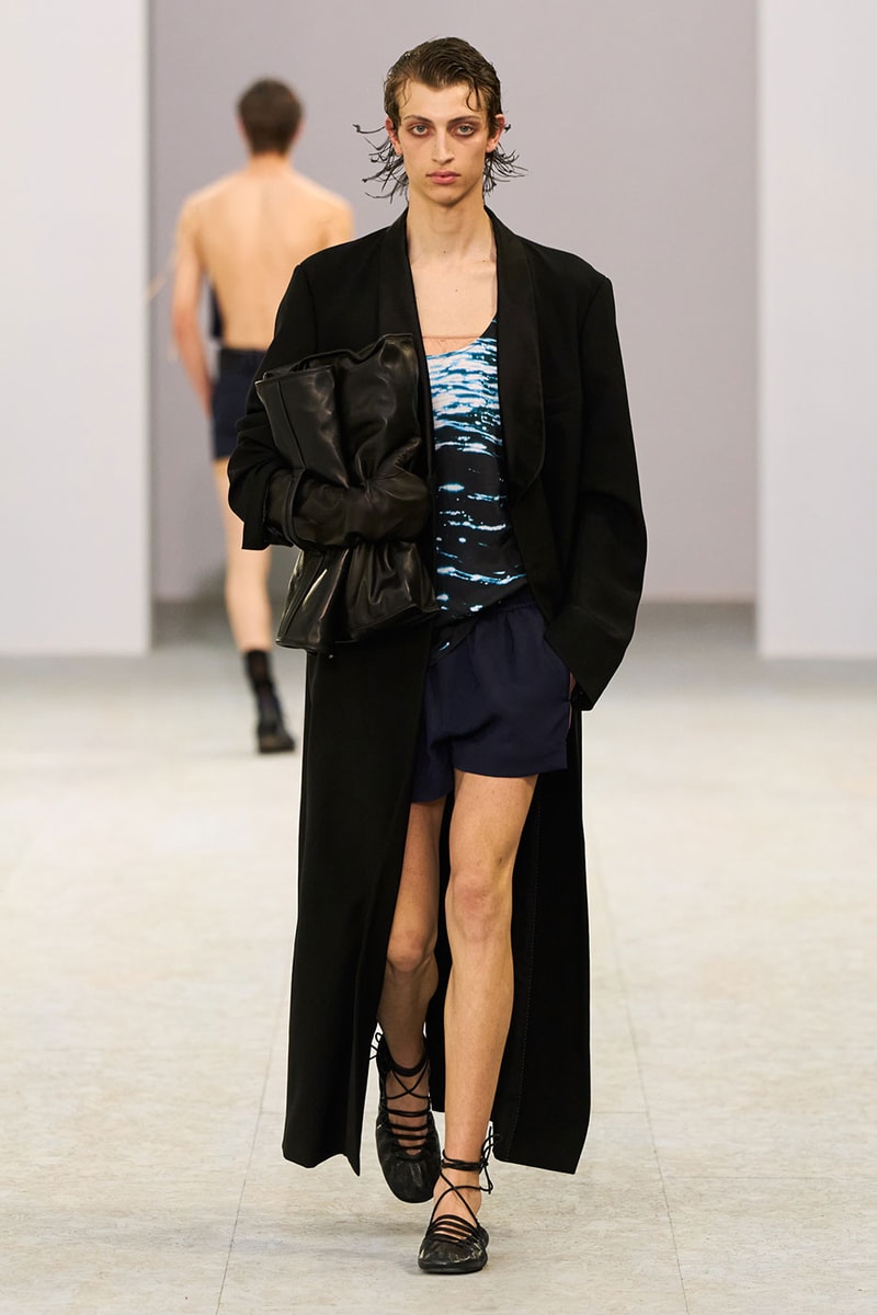 Dries Van Noten SS27 Paris Fashion Week Runway Collection Julian Klausner Dries Van Noten Men’s SS27 Embraces the Sensual, Dreamlike Fluidity of Nature