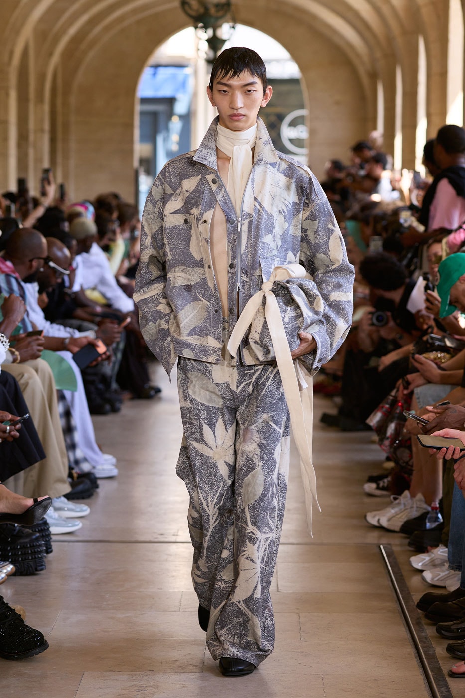 Feng Chen Wang SS27 Paris Fashion Week Runway Merges Eastern Philosophy With Western Art in Paris