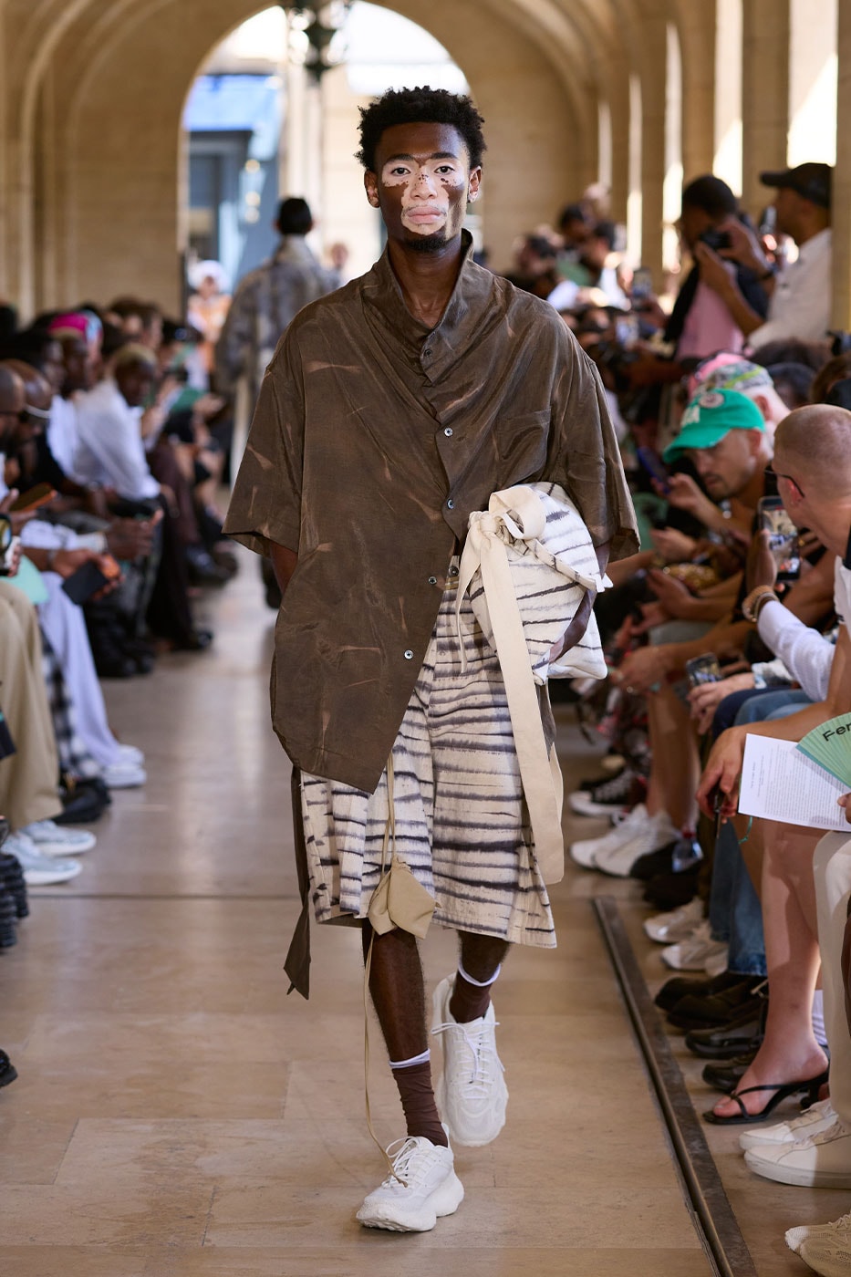 Feng Chen Wang SS27 Paris Fashion Week Runway Merges Eastern Philosophy With Western Art in Paris