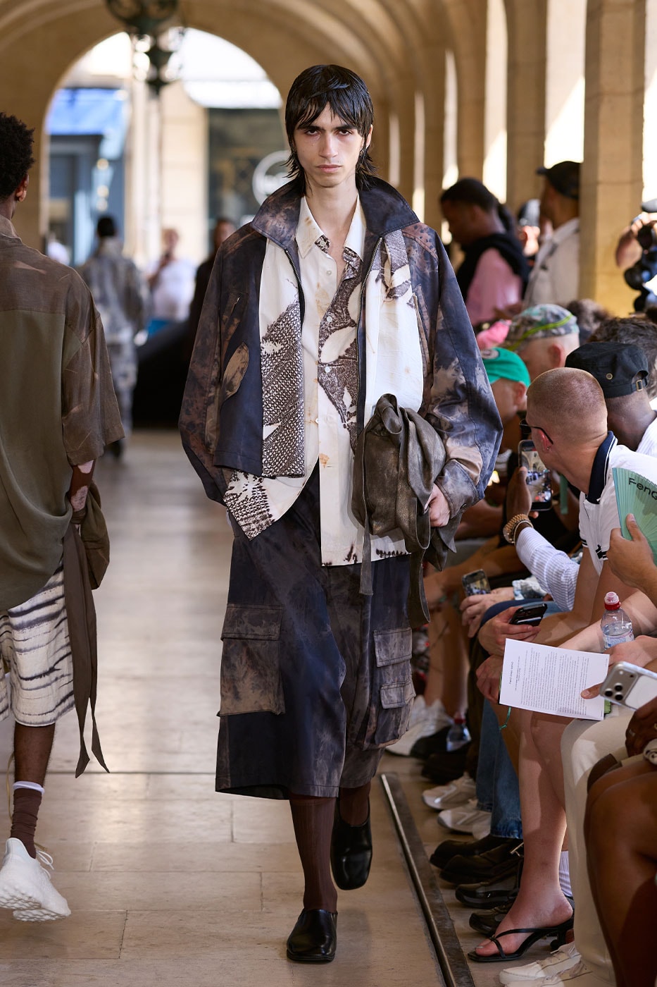 Feng Chen Wang SS27 Paris Fashion Week Runway Merges Eastern Philosophy With Western Art in Paris