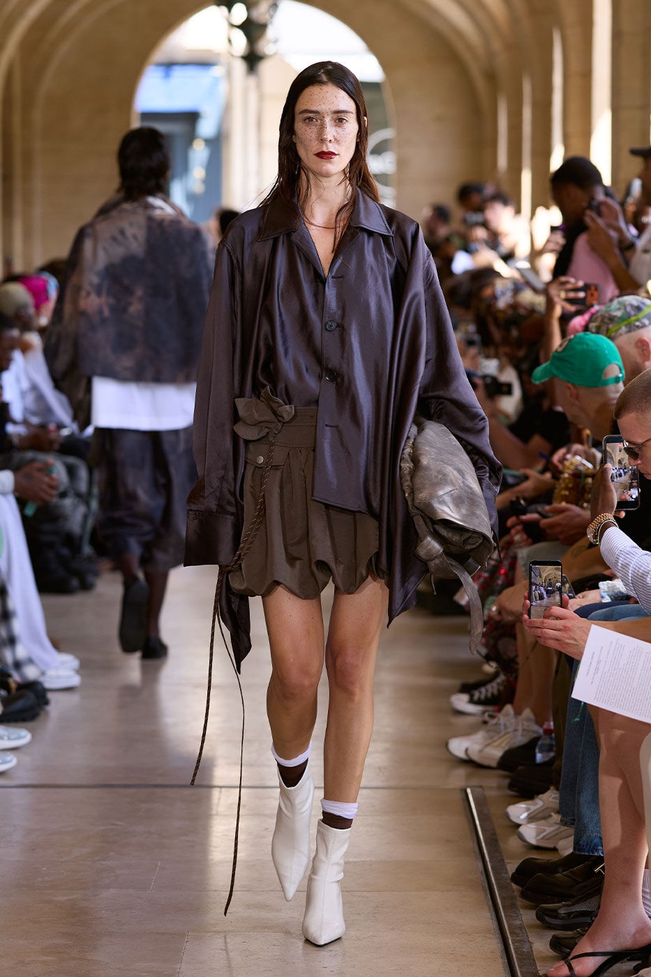 Feng Chen Wang SS27 Paris Fashion Week Runway Merges Eastern Philosophy With Western Art in Paris