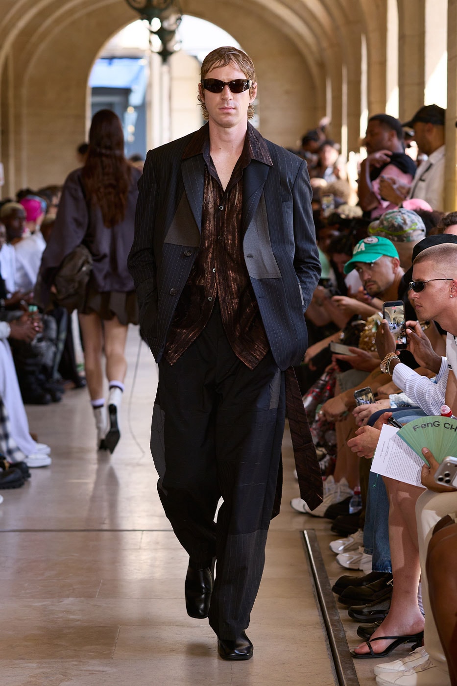 Feng Chen Wang SS27 Paris Fashion Week Runway Merges Eastern Philosophy With Western Art in Paris