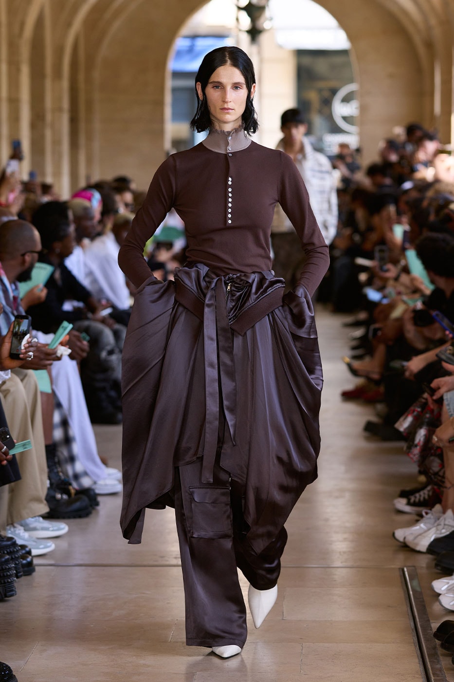 Feng Chen Wang SS27 Paris Fashion Week Runway Merges Eastern Philosophy With Western Art in Paris