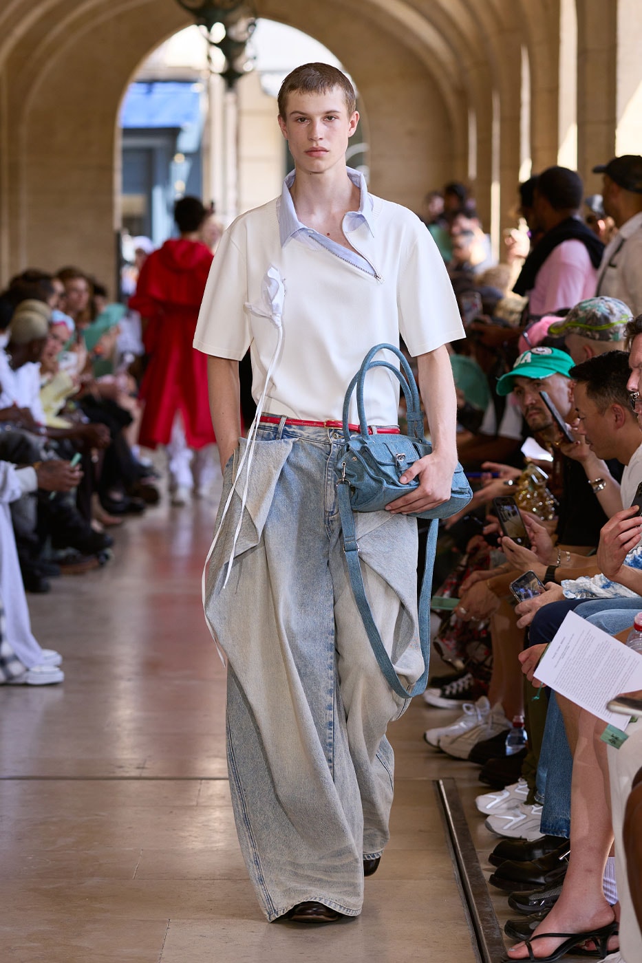 Feng Chen Wang SS27 Paris Fashion Week Runway Merges Eastern Philosophy With Western Art in Paris