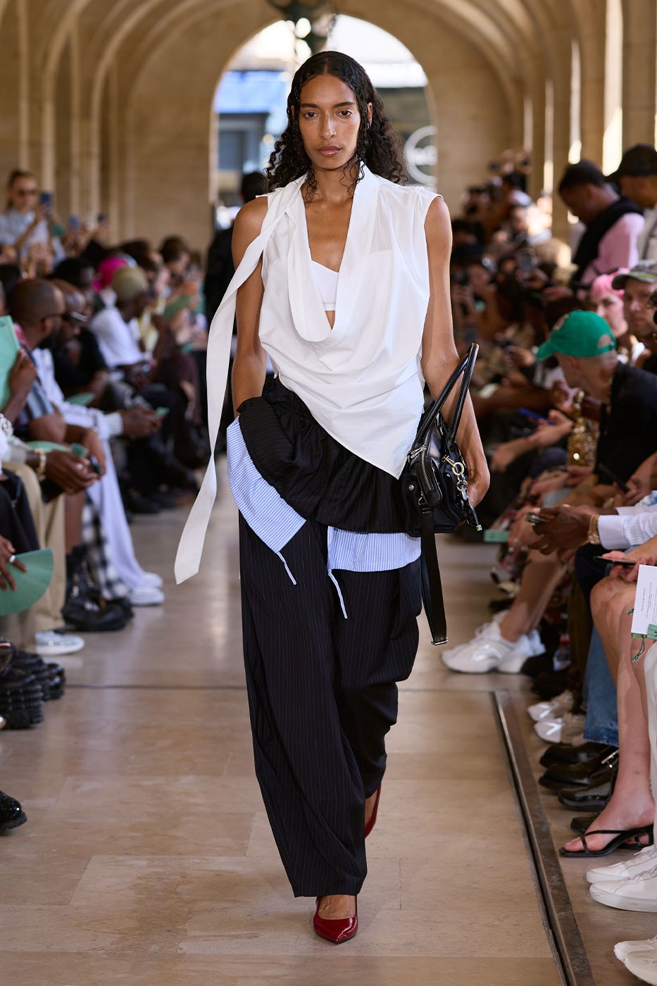 Feng Chen Wang SS27 Paris Fashion Week Runway Merges Eastern Philosophy With Western Art in Paris