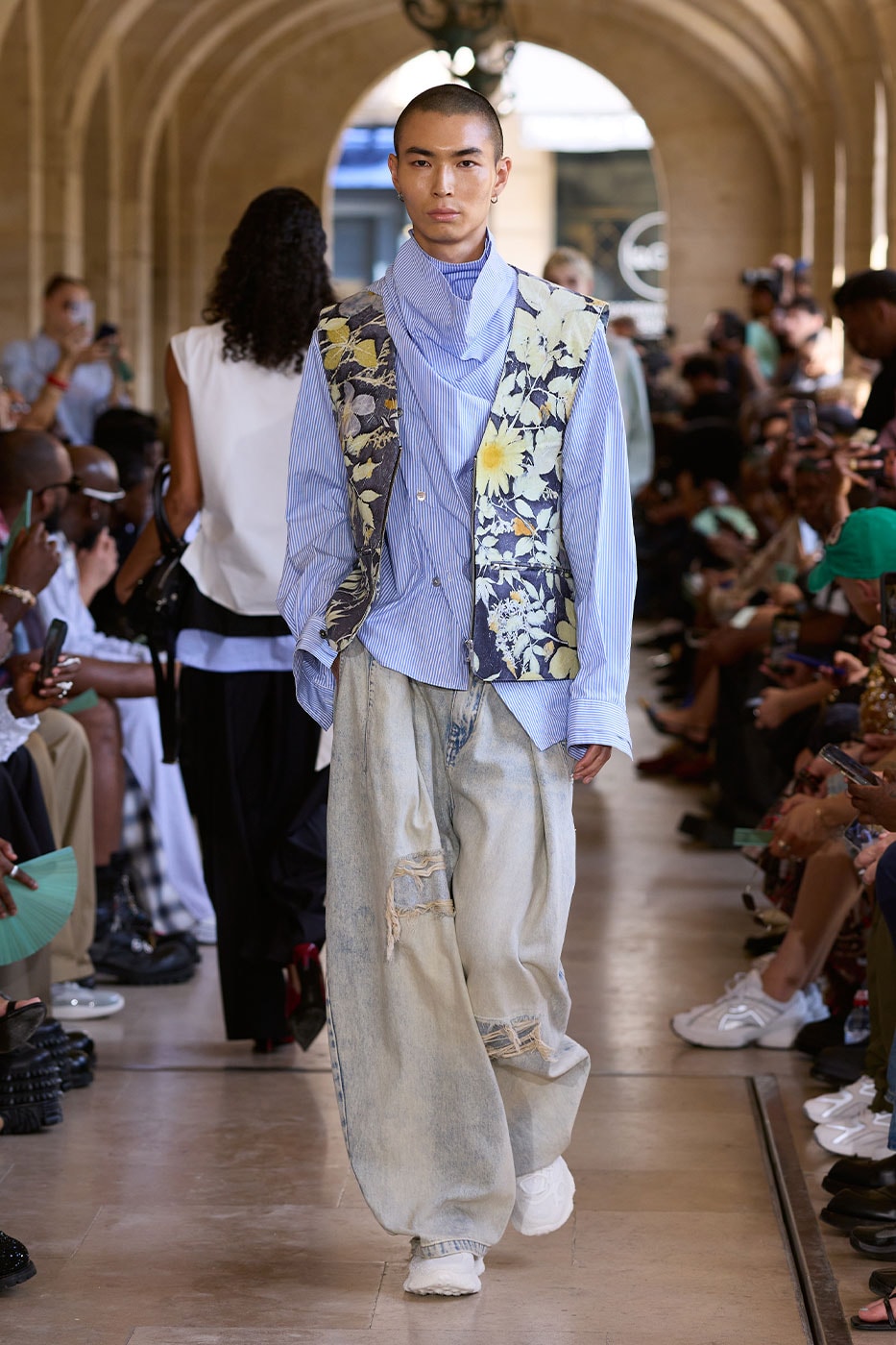 Feng Chen Wang SS27 Paris Fashion Week Runway Merges Eastern Philosophy With Western Art in Paris