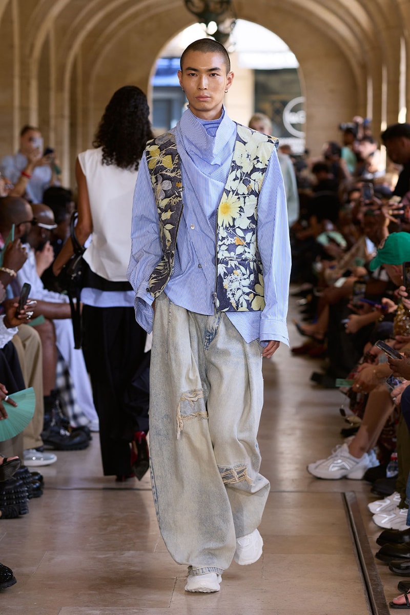 Feng Chen Wang SS27 Paris Fashion Week Runway Merges Eastern Philosophy With Western Art in Paris